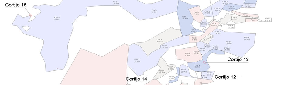 Map of land for sale
